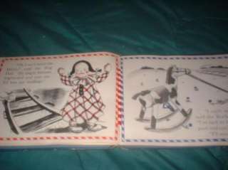 RARE 1944 TOYLAND BOOK GREAT COLOR ANIMATION BY J. WEHR  