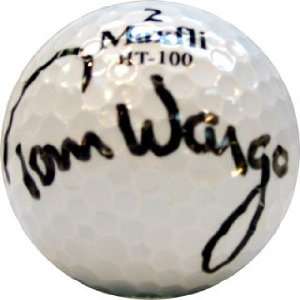  Tom Wargo Autographed Golf Ball