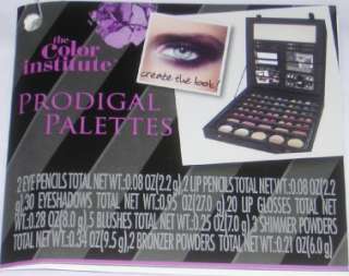 Color Institute Prodigal Palettes 65pc.Makeup Kit with Case by 