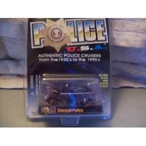   Police USA 1940 Ford Sedan Delivery Chicago Police Toys & Games