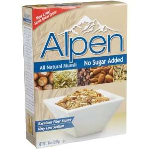  Alpen Cereal, No Sugar Added, 14 Ounce Box: Kitchen 