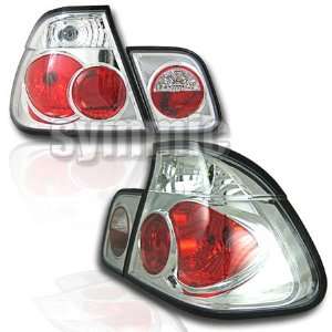BMW 3 Series 4Dr Tail Lights Euro Altezza Tail Lights   Chrome 2002 