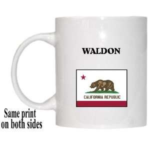  US State Flag   WALDON, California (CA) Mug Everything 