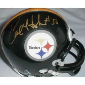  Earl Holmes (Pittsburgh Steelers) Football Mini Helmet 