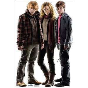 Harry Potter, Hermione And Ron Weasley Lifesized Standup 