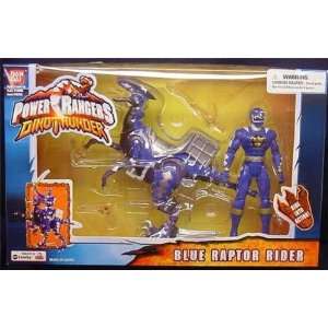   Power Rangers Dino Thunder Blue Raptor Rider Toys & Games