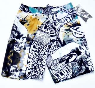 NEW Lost Stax Femme Fatal BoardShorts Surf 32 34 NWT  