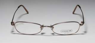 NEW COACH EMMA 302 49 19 135 SAND/BROWN WIRE/THIN EYEGLASS/GLASSES 