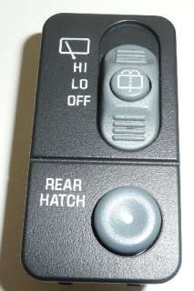 1998 – 2005 Chevy Blazer Jimmy Bravada S10 Rear Wiper Hatch Switch 