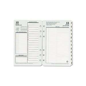 Original Dated Daily Planner Refill, July June, 4 1/4 x 6 3/4, 2012 20