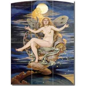  Elihu Vedder Mythology Floor Tile Mural 20  36x48 using 