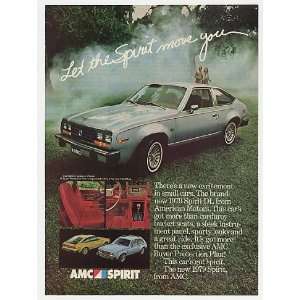  1979 AMC American Motors Spirit DL Print Ad: Home 