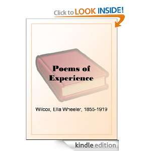    Poems of Experience eBook Ella Wheeler Wilcox Kindle Store