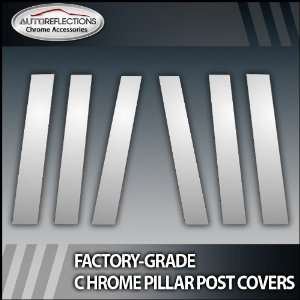  09 12 Volkswagen Routan 6Pc Chrome Pillar Post Covers 