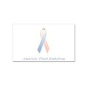  Amniotic Fluid Embolism Awareness Rectangular Sticker 