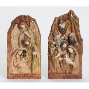  2 Inspirational Gifts Holy Family & Wise Men Nativity 