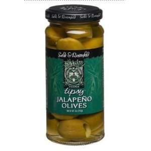 Sable & Rosenfeld, Vodka Jalapeno Tipsy Olives, 5 Ounce Jars:  