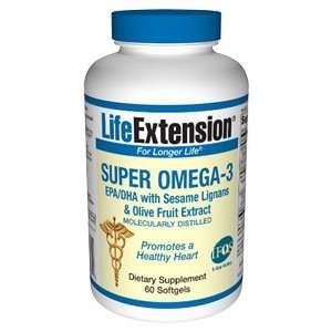  Super Omega 3 Epa/Dha W/Sesame LIgnans & Olive Fruit 
