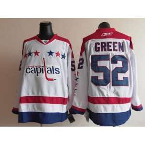  Mike Green Jersey Washington Capitals #52 Third White Jersey Hockey 