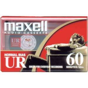    Maxell 109010 60 Minute Normal Bias Audio Tape Electronics