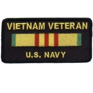  Vietnam Viet Nam Veteran NAVY Military Biker Vest Patch 