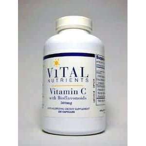  Vital Nutrients   Vitamin C with Bioflavonoids   220 caps 