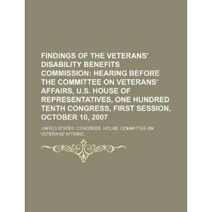  Findings of the Veterans Disability Benefits Commission 