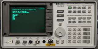 HP/Agilent 8563E Microwave Spectrum Analyzer w/006,7,8  