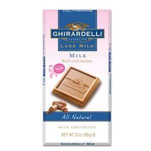 Ghirardelli Chocolate Luxe Milk Chocolate Bar, 3 oz