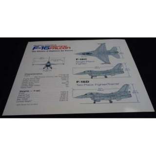 c1989 F 16 Fighting Falcon Photo GD Turkish Air Force  