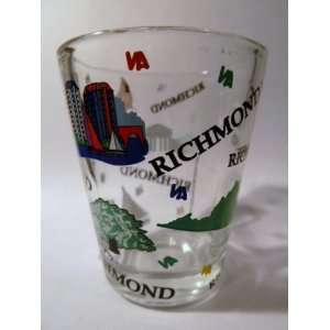    Richmond Virginia Attractions Collage Shot Glass