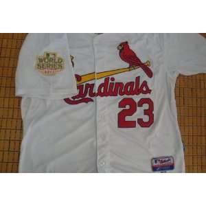  St. Louis Cardinals 23 David Freese MLB Authentic White 