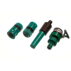   GARDEN HOSE FITTINGS 1 JUBILEE TAP CONNECTOR AND 1 SPRAY NOZZLE: Home