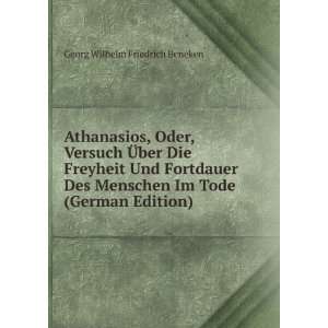   (German Edition) Georg Wilhelm Friedrich Beneken  Books