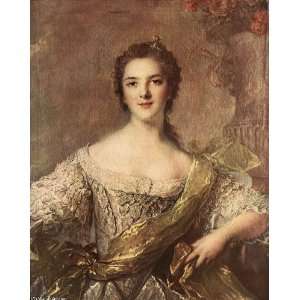   oil paintings   Jean Marc Nattier   24 x 30 inches   Madame Victoire