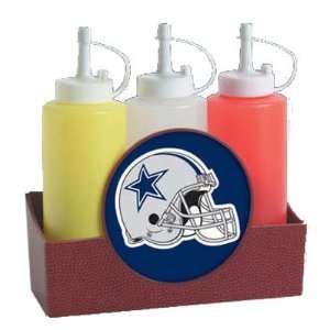  Dallas Cowboys NFL Condiment Caddy: Sports & Outdoors
