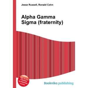  Alpha Gamma Sigma (fraternity) Ronald Cohn Jesse Russell Books