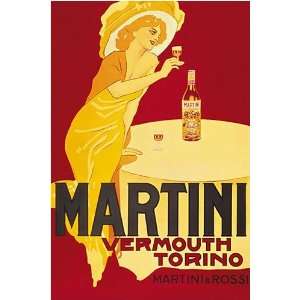Martini and Rossi   Vermouth Torino By Vintage Highest Quality Art 