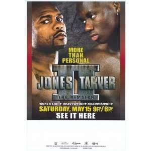  Roy Jones Jr. vs Antonio Tarver: The Rematch 11 x 17 