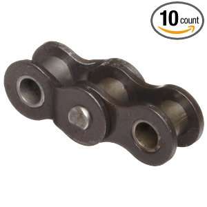 10 Pack 1/4 Pitch Carbon Steel Two Pitch Offset Link Roller Chain 