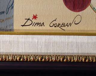 Dima Gorban Estate Reserve Original Oil Painting on Canvas Custom 