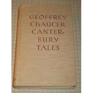  Canterbury Tales: Geoffrey Chaucer, Rockwell Kent: Books