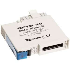 Opto 22 SNAP AOV 25   SNAP Analog Voltage Output Module, 2 Channel, 0 