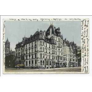  Reprint Hotel Vendome, Boston, Mass 1902 1903: Home 