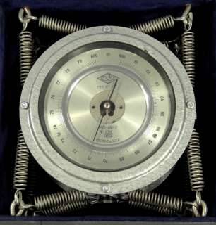   MARITIME ANEROID BAROMETER BAROMETRIC PRESSURE GAUGE MD 49 2  