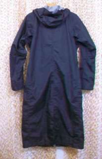 NAU Mens Succinct Trench Coat Waterproof Hooded Rain Jacket sz L NEW 