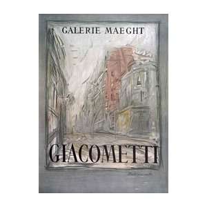     Artist Alberto Giacometti  Poster Size 29 X 21