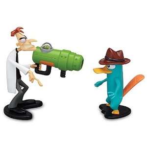  Agent P and Dr. Doofenshmirtz Backfiring Uglyinator Gun] Toys & Games