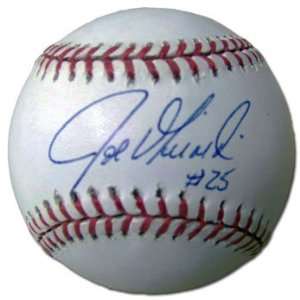  Joe Girardi Autographed Baseball