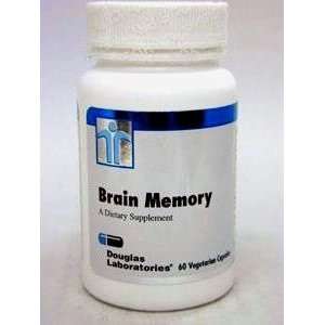  Brain Memory 60 Vegetarian Capsules   Douglas Laboratories 
